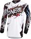 ONEAL ELEMENT   SIZE S VILLAIN JERSEY SHIRT,WHI.
