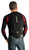 Защитный жилет мужской Vanucci, цвет черный/неон, размер XL