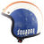 Шлем DMD Vintage Squadra Corse, цвет матовый бежевый/красный/синий, размер M