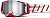 100 Percent Armega Oversized Deep Red, goggles mirrored Dark Red/White Silver-Mirrored