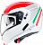 Caberg Horus Tribute, flip-up helmet Color: White/Light Grey/Red/Green Size: L