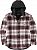 Carhartt Flannel-Fleece, hooded shirt/jacket Color: Dark Green (ELM) Size: S