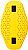 Halvarssons Okelbo, back protector insert Level-1 Color: Yellow Size: S