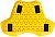 Halvarssons Furudal, chest protector insert Level-1 Color: Yellow Size: One Size