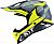 KYT Skyhawk Glowing, cross helmet Color: Dark Grey/Grey/Neon-Yellow/Black Size: XL