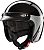 Redbike RB-804 Evolution, jet helmet Color: Black/Silver Size: XS