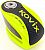 Kovix KNX6, alarm brake-disc-lock Neon-Green/Black