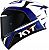 KYT TT-Course Grand Prix, integral helmet Color: Blue/Red/White Size: XS