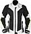 Modeka Mikka Air, textile jacket women Color: Black/Light Grey Size: 34