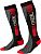 ONeal MX Performance Stripe V.22, socks Color: Black/Grey/Red Size: One Size