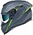 Nexx SX.100R Shortcut, integral helmet Color: Matt Grey/Neon-Green Size: S