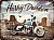 Nostalgic Art Harley-Davidson - Route 66, tin sign 40 cm x 30 cm