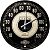Nostalgic Art Harley-Davidson Tacho, wall clock 31 cm x 6 cm x 31 cm