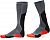 Revit Charger, socks Color: Black/Red Size: 45 EU - 47 EU