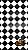 Rokker Checker Board, multifunctional headwear Black/White