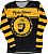 Rusty Stitches Flattrack Monkey, jersey Color: Black/Yellow Size: XS