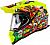 ONeal Sierra Crank V.22, enduro helmet Color: Neon-Yellow/Red/Green/Black Size: XS