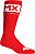 Thor MX Solid, socks Color: Red/White Size: L/XL (10-13 US)