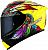 Suomy Track-1 Chieftain, integral helmet Color: Yellow/Red/Turquoise/Purple Size: XS