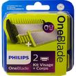 PHILIPS ONE BLADE KIT VISAGE + CORPS 